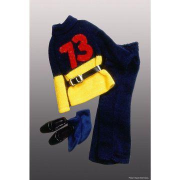 Navy Slacks & Knit Shirt #8616