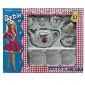 Set Barbie Picnic Placemats on back!