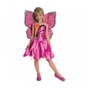 Disfraz de mariposa de lujo de Barbie Fairytopia Mariposa y sus amigas hadas mariposa