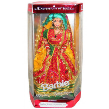 Muñeca Barbie Expressions of india Roopwati Rajasthani IN Barbie
