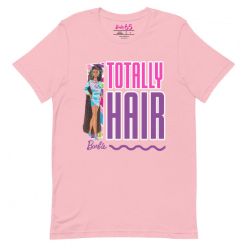 Camiseta Barbie 1990's Totally Hair Pink