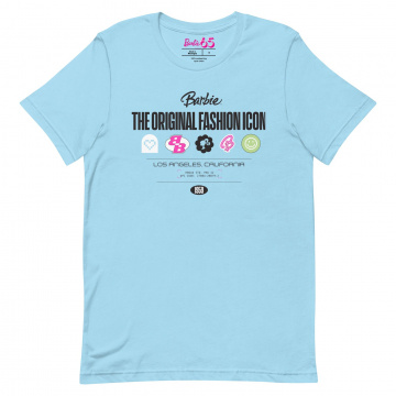 Camiseta azul Barbie 2000's Logos