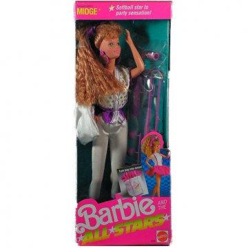 Muñeca Midge Barbie and the All Stars