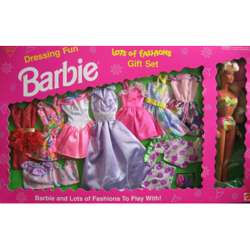 Set de regalo Barbie Dressing Fun Lots of Fashions