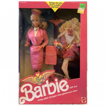 Muñeca Barbie Flight Time Rubia