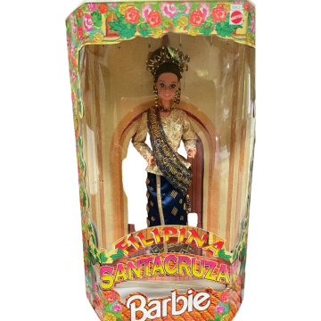 Muñeca Barbie Reyna Mora Filipina Santacruzan Collector Series