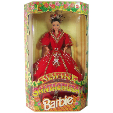 Muñeca Barbie Reyna Elena Filipina Santacruzan Collector Series