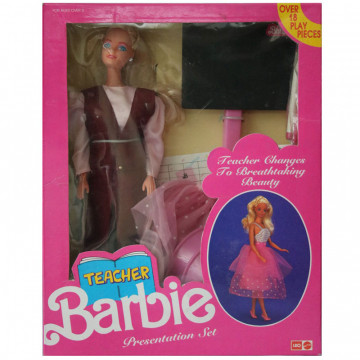 Muñeca Barbie Profesora LEO Mattel