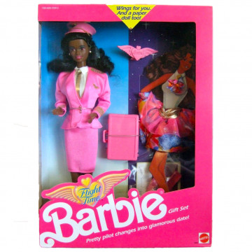 Muñeca Barbie Flight Time AA