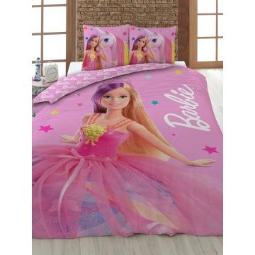Juego de cama Barbie - Individual - rosa