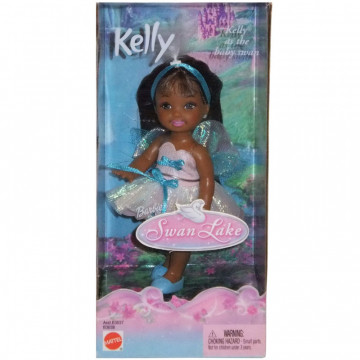 Muñeca Kelly como el bebé cisne Barbie del lago de los cisnes (AA)