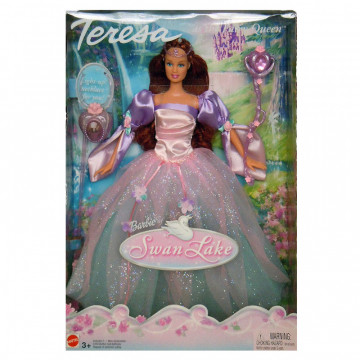 Muñeca Teresa como la  Reina de las Hadas Barbie® del Lago de los Cisnes