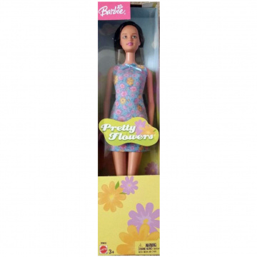 Muñeca Barbie Pretty Flowers (Azul)