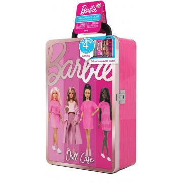 Estuche de metal para guardar juguetes de Barbie Guárdalo todo