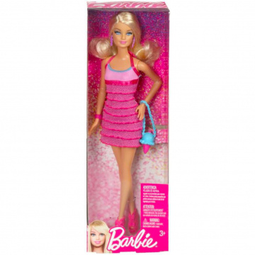 Muñeca Barbie Reality (rubia, rosa)