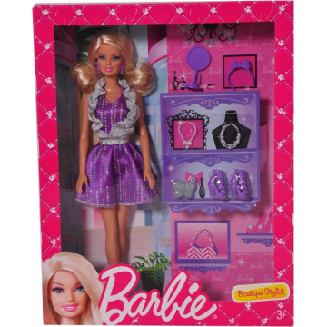 Barbie Boutique Stylist (morado)