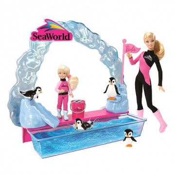 Barbie y Chelsea Yo Puedo Ser entrenadora marina