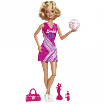Muñeca Barbie Yo Puedo ser estrella de Netball
