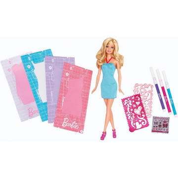Barbie Dress & Design Studio (rubia)