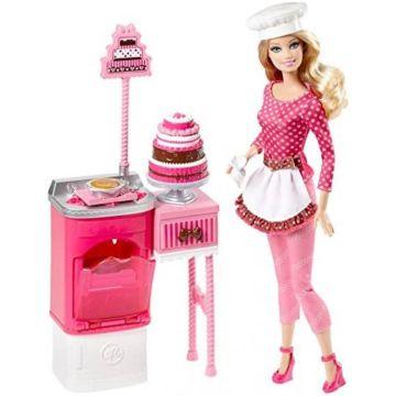 Barbie Carreras Profesionales Set de pastelera