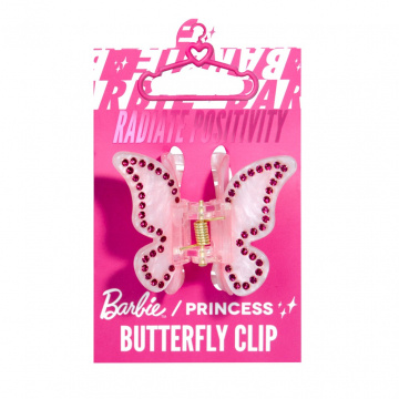 Barbie / Princess Pink Carey Butterfly Clip de You Are The Princess