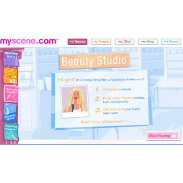 Beauty Studio (Mini-juego)