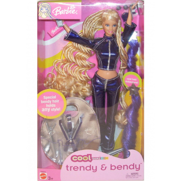 Muñeca Barbie Cool Lookz - Trendy & Bendy