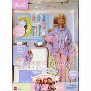 Barbie Pediatra (bata color lavanda)