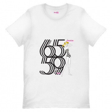 Camiseta Barbie Customizable 1959