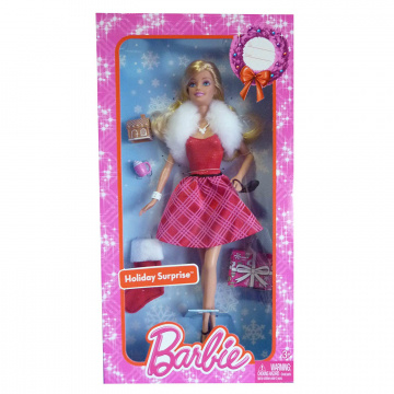 Muñeca Barbie Barbie Holiday Surprise
