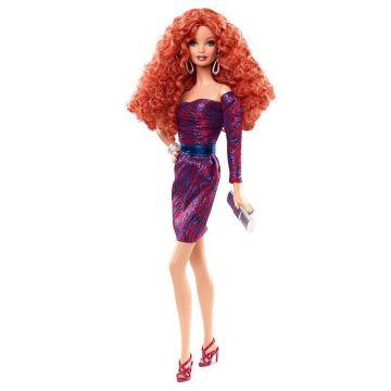 Muñeca City Shine Barbie - Vestido Púrpura