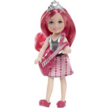 Princesa Rosa Barbie Rock n Royals