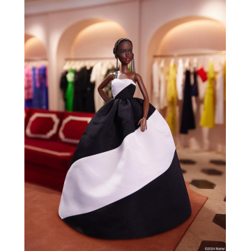 Carolina Herrera x BarbieStyle (vestido blanco y negro)