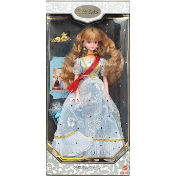 Ma-Ba Crystal Queen Barbie Blue Gown