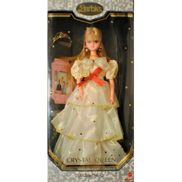 Ma-Ba Crystal Queen Barbie White Gown