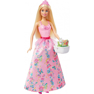 Princesa Barbie Easter (rosa, rubia)