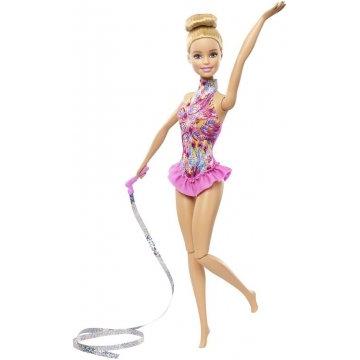 Muñeca Barbie gimnasta de cinta