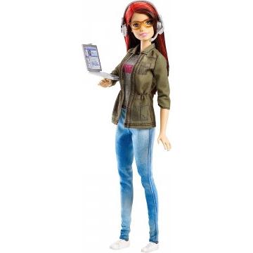 Muñeca Barbie desarrolladora de juegos