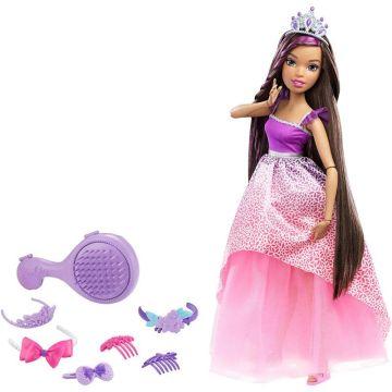 Muñeca Princesa Barbie Endless Hair Kingdom 17”