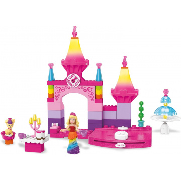 Castillo de la Princesa Arcoíris Barbie® de Mega Bloks®