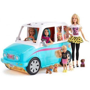 SUV Barbie Ultimate Puppy con muñecas