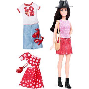 Muñeca y modas Barbie Fashionistas 40 Pizza Pizzazz 