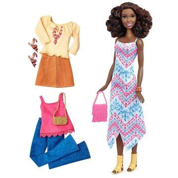 Muñeca y modas Barbie Fashionistas 45 Flequillo boho