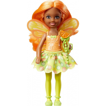 Barbie ™ Dreamtopia Muñeca de hadas pequeña Tema cítrico