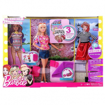 Set de regalo Barbie Travel
