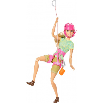 Muñeca Barbie Camping Fun Made To Move Rock Climber
