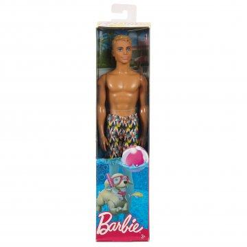 Muñeco Barbie Water Play