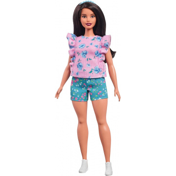 Muñeca Barbie Fashionistas Floral Frills (Curvy)