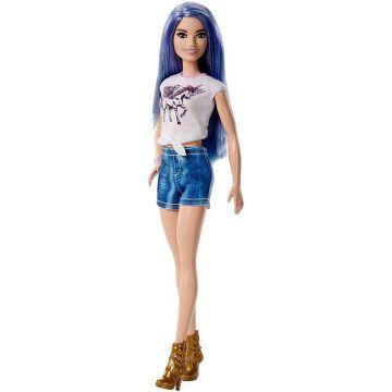 Barbie Fashionistas Doll 88 – Original with Purple Glittery Hair