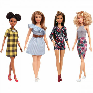Set multipack amigas Barbie Fashionistas